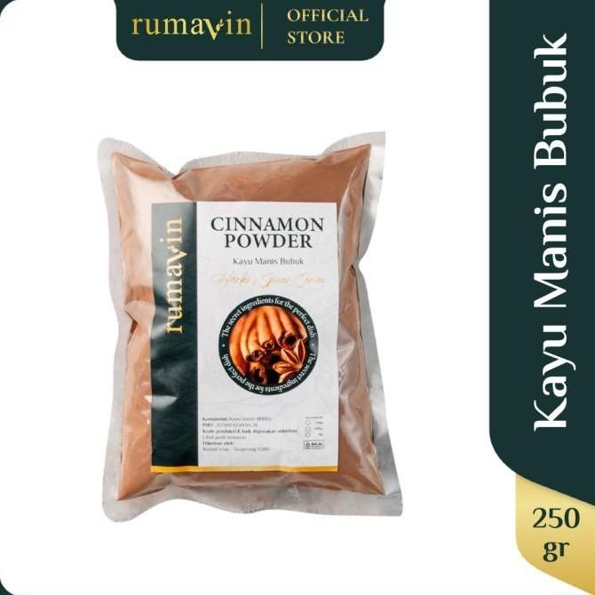 

Diskon! Rumavin Cinnamon Powder Kayu Manis Bubuk Premium - Rempah Asli