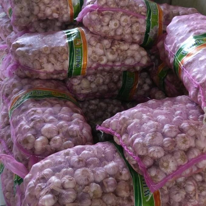 

Diskon! Bawang Putih Honan Honam 1 Kg - Bawang Banci Kering Bersih 1000Gr