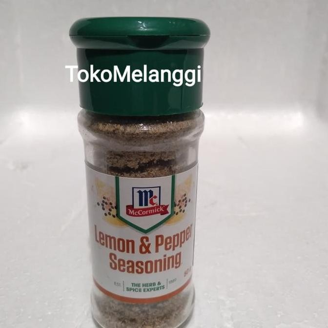 

Diskon! Mccormick Lemon & Pepper Seasoning Bumbu Serbuk 50Gr Original