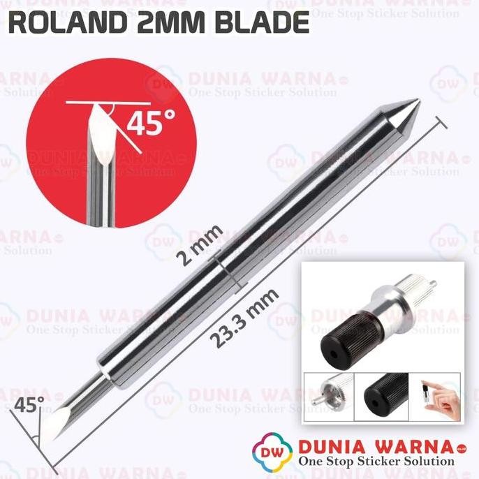 

Terbaru! Mata Pisau Roland 45 Derajat Isi 5 Pcs/Box