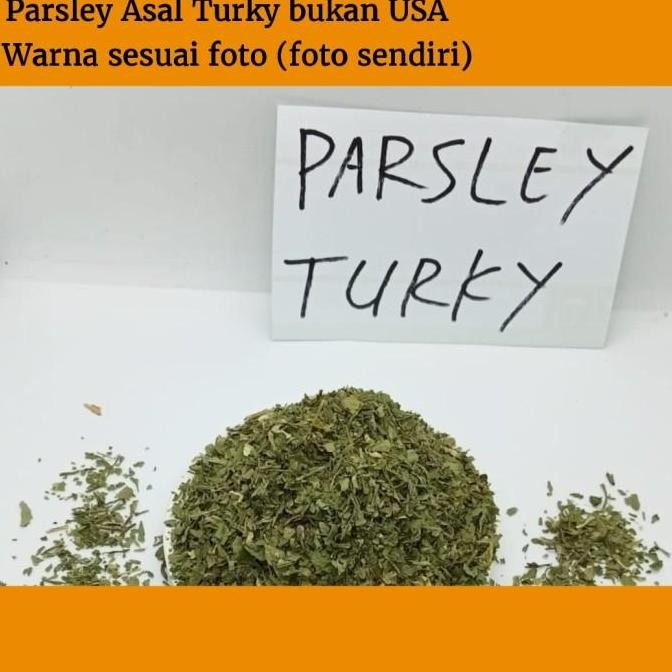 

Diskon! Daun Parsley Kering Turki 1Kg - Rempah Herbal Import
