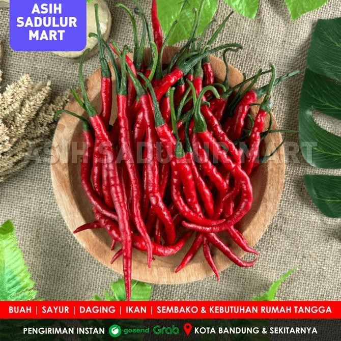 

Diskon! Cabe Rawit Gendot Keriting 500Gr - Bumbu Dapur Pedas Khas Bandung