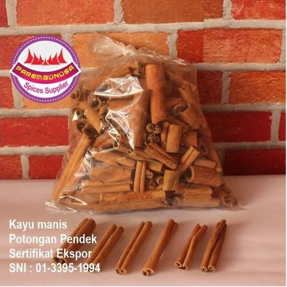 

Diskon! Kayu Manis Potongan Pendek 1 Kg - Rempah Asli Cinnamon Stick