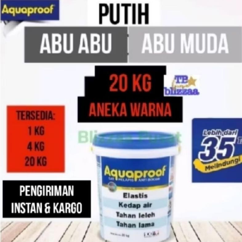 Aquaproof 20kg Aquaproof Pel Aquaproof 20kg Aquaproof Elastex Pail Asli Pabrik Aquaproof 20kg aSt