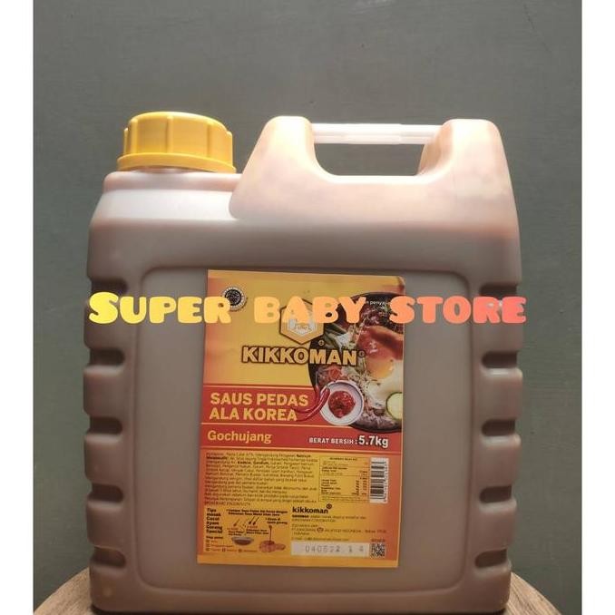 

Kikkoman Gochujang Sauce - Saus Pedas Khas Korea 5 liter HALAL H32