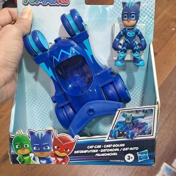 Mainan anak PJ Masks Original Hasbro Catboy Cat Car Biru
