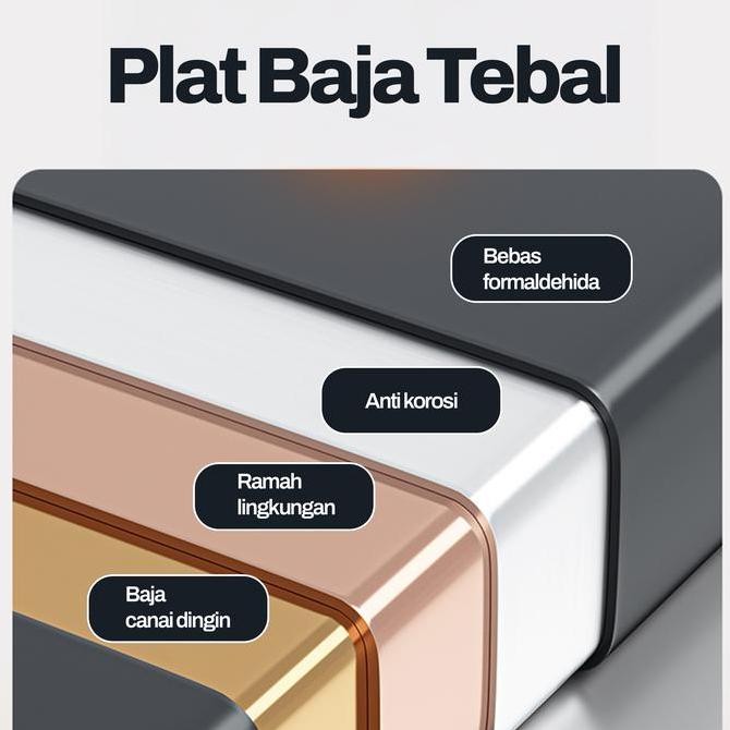 LEMARI DAPUR LEMARI PIRING ALUMINIUM RAK DAPUR BESI SERBAGUNA LEMARI MINIMALIS LS