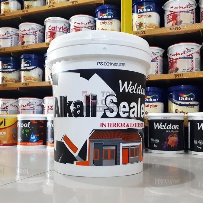 BISA SPK Cat Alkali Sealer Weldon 25 Kg Untuk Cat Dasar Dinding Baru