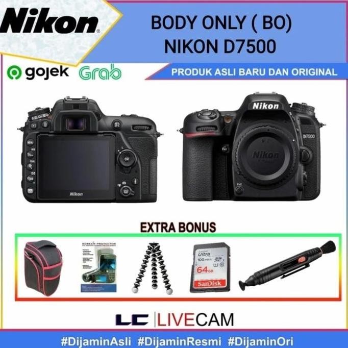 Nikon D7500 Body Only / Kamera Nikon D7500 Body / Body Nikon D7500