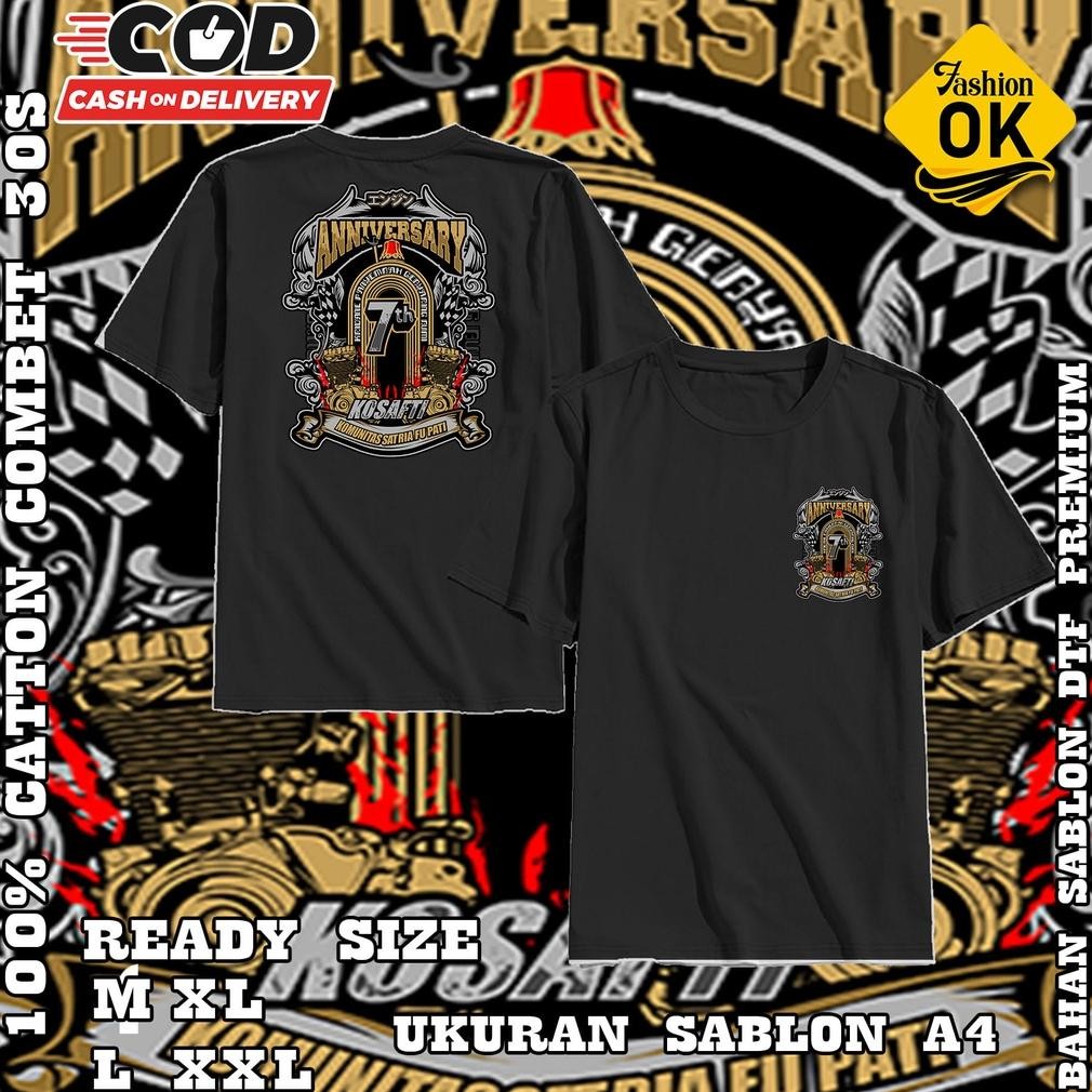 Promo Kaos Satria Fu 150 T-Shirt Suzuki Baju Motor Racing Satria Fu