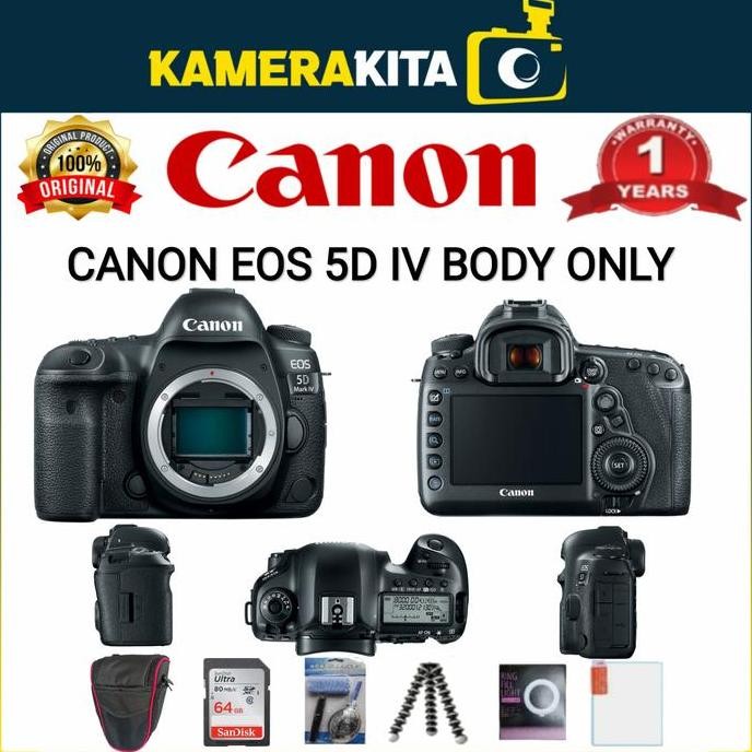 Canon Eos 5D Mark Iv Body Only / Kamera Canon Eos 5D Iv Bo Body Only