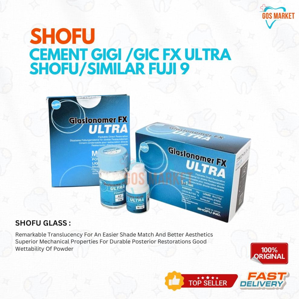SHOFU Cement Gigi /GIC FX Ultra Shofu/Similar Fuji 9 aSt