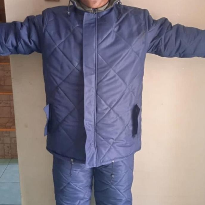 ORI - JAKET COLD STORAGE MURAH BAJU TAHAN DINGIN ANTI ANGIN SAFETY GUDANG