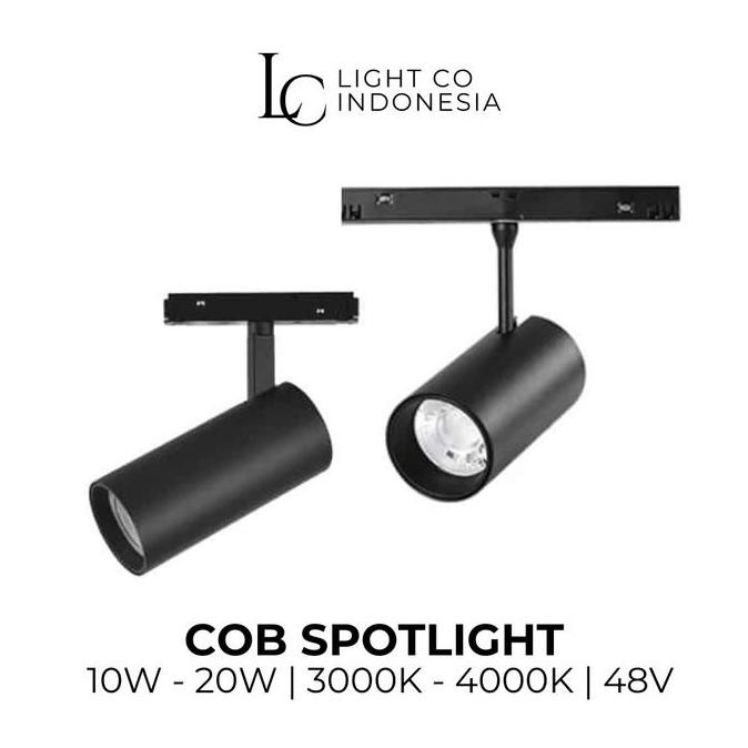 BEBAS ONGKIR - MAGNETIC SPOT LAMP 10W 20W 3000K 4000K