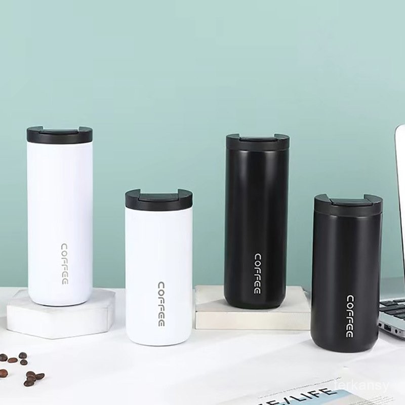 

304Stainless Steel Coffee Cup Thermos Cup Office Gift Business Direct Drinking Cup Water Cup