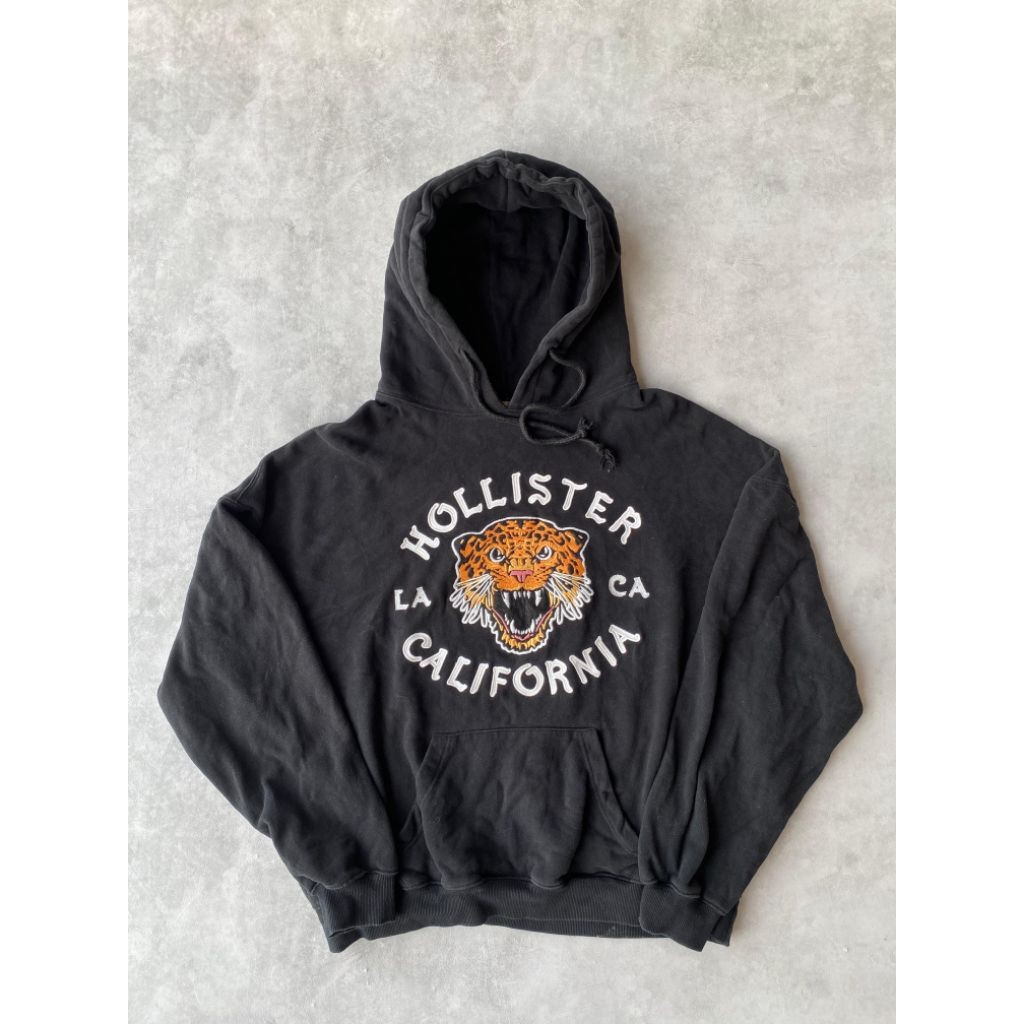 Hoodie Art Macan Hollister California Second