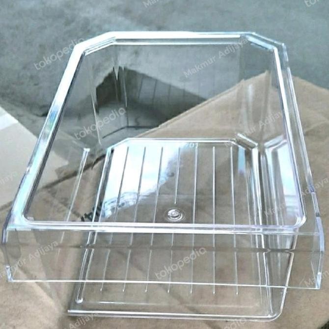 TERLARIS - Ice box storage penampung es batu kulkas 2 pintu