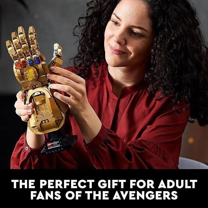 Big Sale Lego Marvel Infinity Gauntlet Set 76191 Collectible Thanos Glove With Infinity Stones, Buil