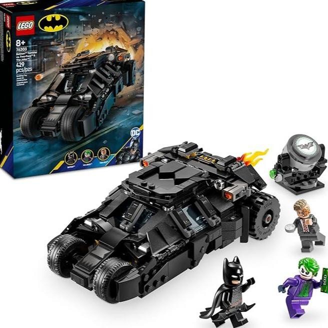 Good Deal Lego Dc Batman Tumbler Vs. Two-Face & The Joker Toy Building Set - Superhero Batmobile Toy