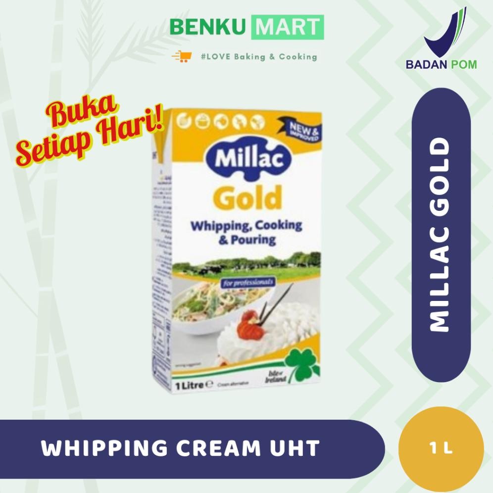 

Whipping Cream Gold Millac | Whipping Cooking Pouring aSt