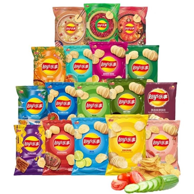 

Lays Import China 75-135 gram potato chips - lays mala dsb aSt
