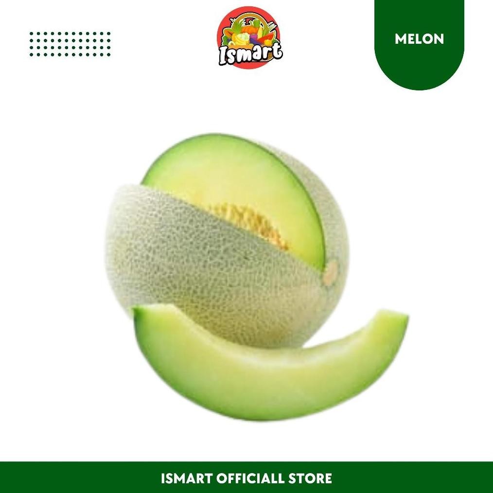 

ISMART | Melon Hijau Premium 1 Buah - Khusus Pengiriman Untuk JABODETABEK aSt