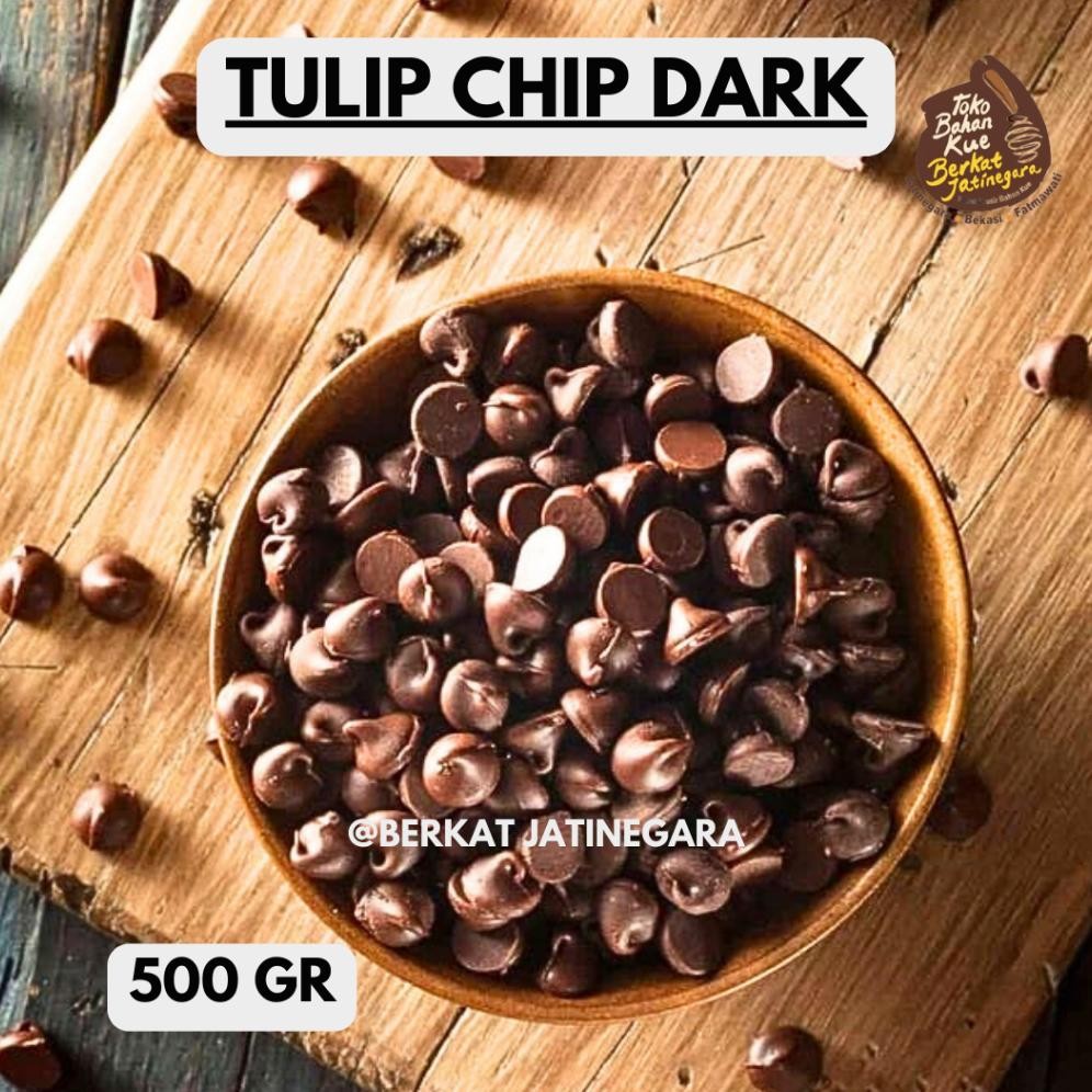 

TULIP CHIP DARK COUMPOND 500 GR REPACK / TULIP HOCO CHIP WHITE 500 GR aSt