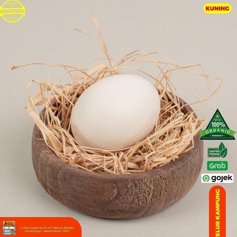 

Telur Ayam Kampung Selenium Organik 15 butir aSt