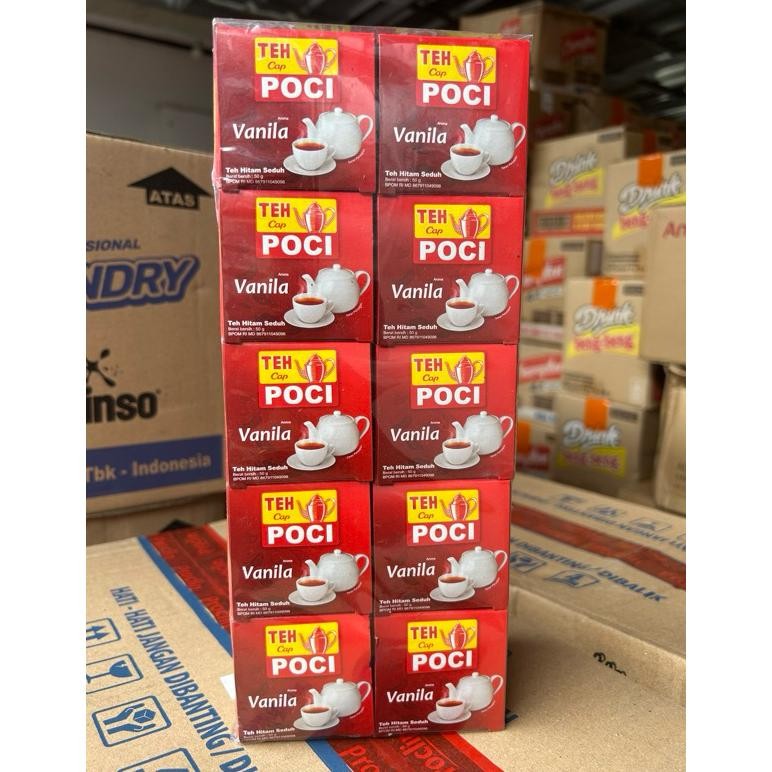 

Teh Cap POCI 50gram PerPack Isi 10 Kotak aSt