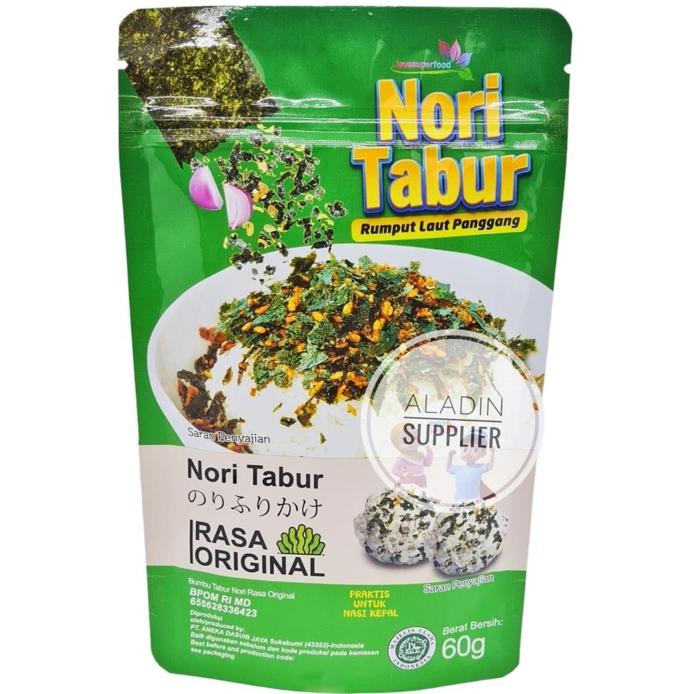 

Nori Tabur Rumput Laut Panggang Original 60gr aSt