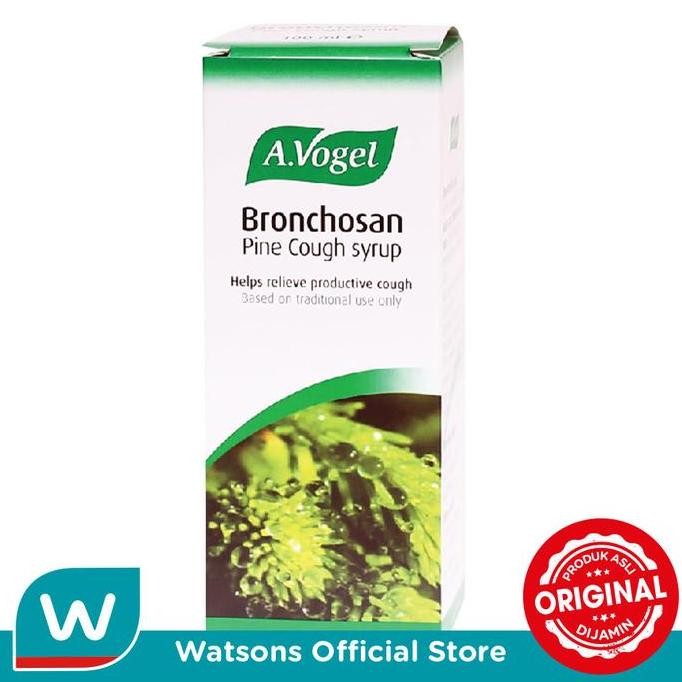

BEBAS ONGKIR - A. Vogel Bronchosan Pine Cough Syrup 100ml