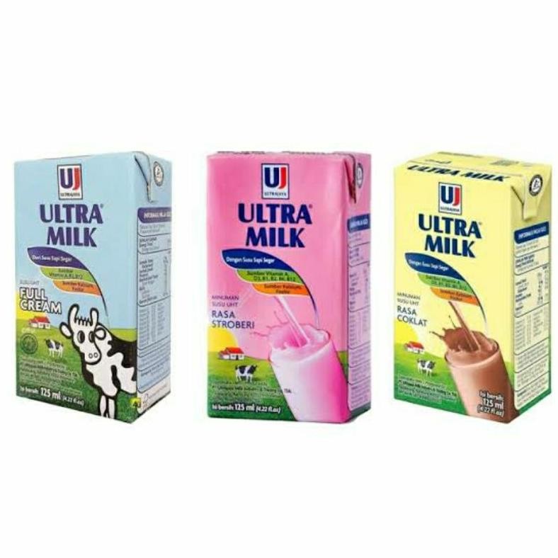 

Ultra Kecil 125 Ml Dus Susu Sapi Murni UHT aSt