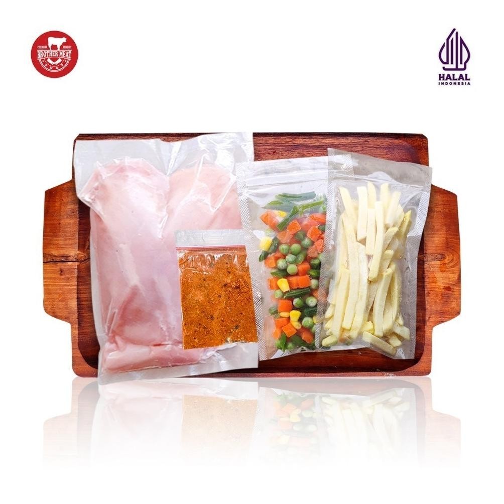 

Paket Komplit Chicken Steak / Ayam Steak - Brothermeatshop aSt