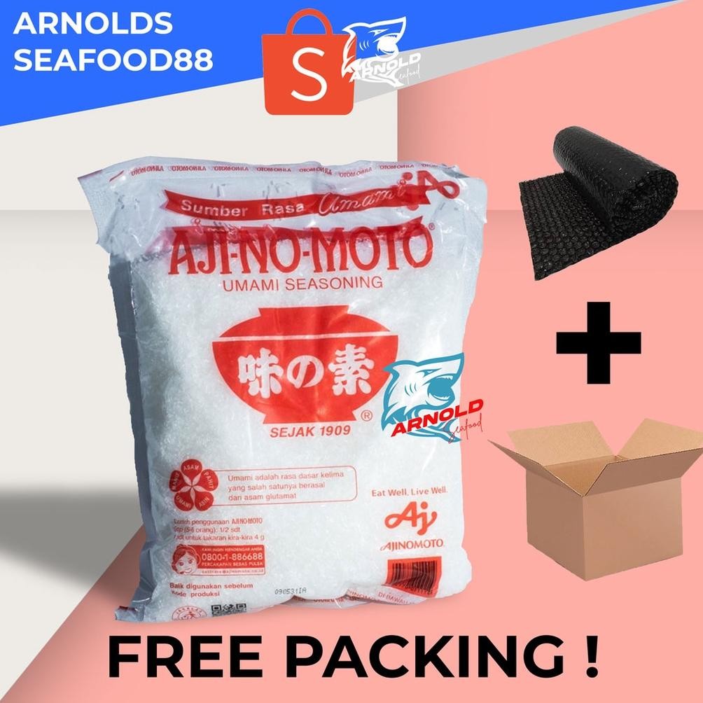 

Ajinomoto Micin 1kg / Penyedap Rasa / micin ajinomoto aSt