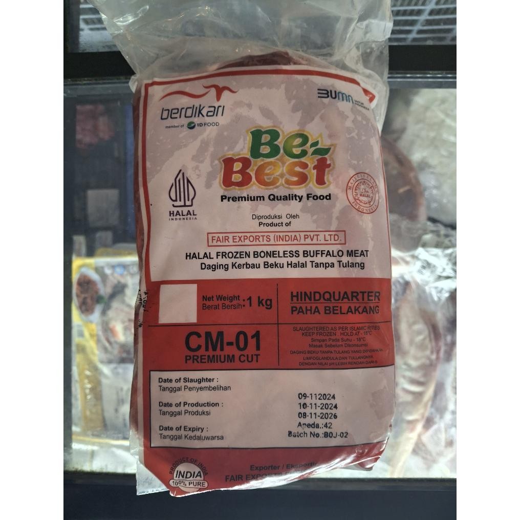 

Daging Kerbau Kita 1kg aSt