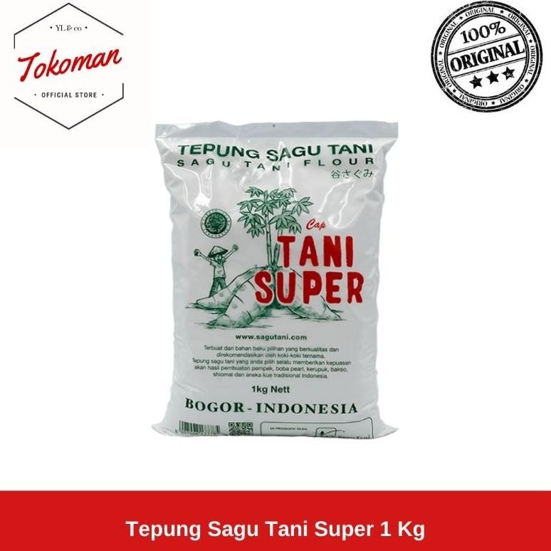 

TepungSaguTaniSuper1kg/1kg Sagutani aSt