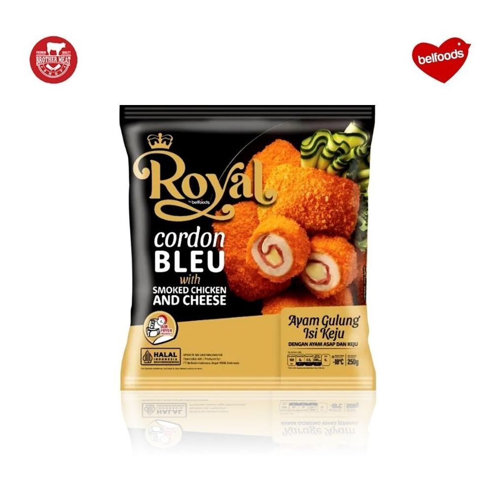

Belfoods Royal Cordon Bleu 250gr, Halal - Brothermeatshop aSt