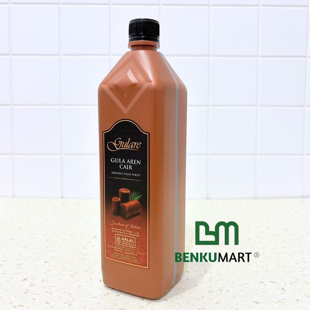 

Gula Aren Cair PREMIUM Gulare 1,3 Kg | Palm Sugar Syrup Sirup 1.3 HALAL aSt