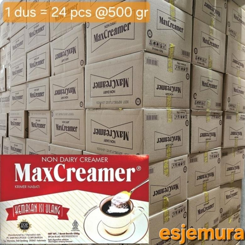 

Max Creamer 500 Gram Per Dus Isi 24 Kotak aSt