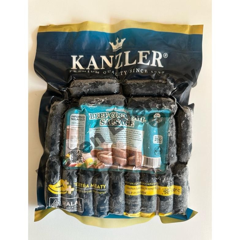 

Kanzler Beef Cocktail 250gr Sosis Premium Sapi aSt