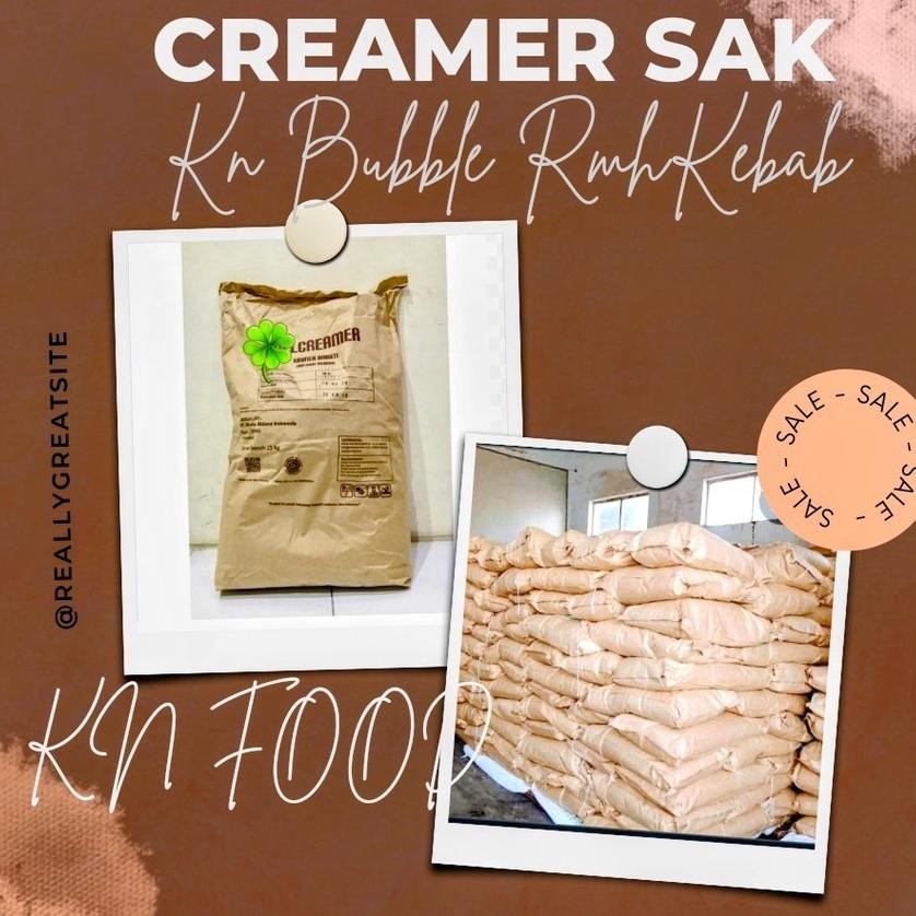

Bubuk Creamer Krimer Bubuk Kemasan Sak 25 Kg NDC Creamer KR 01 CARGO aSt