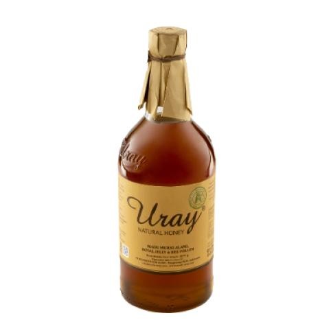 

Madu Uray Natural Honey 875gr with Royal Jelly and Bee Pollen Grade A+ aSt