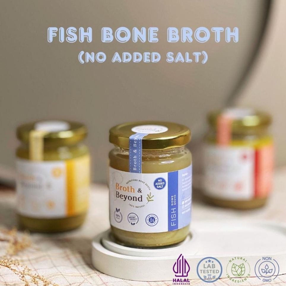 

Tanpa Garam Kaldu Ikan Gabus Mpasi Bayi Anak Fish Bone Broth
