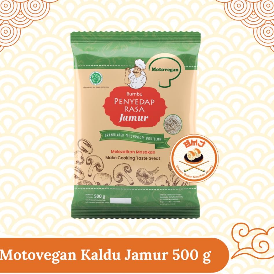 

Kaldu Jamur Non Msg Motovegan Gram