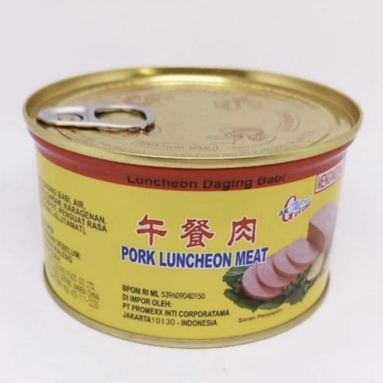 

gulong luncheon daging maling 397gr aSt