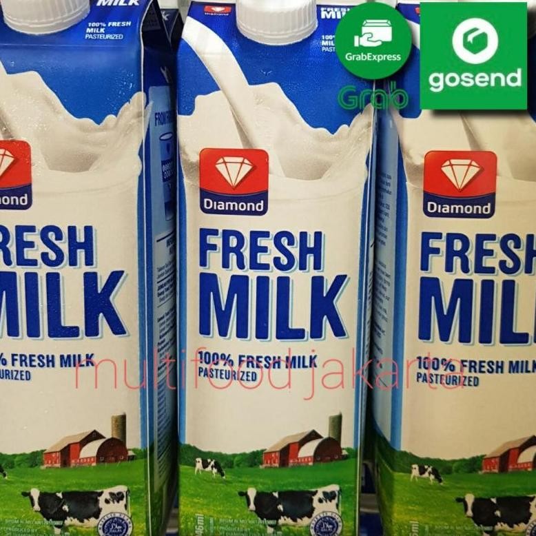 

Fresh Milk SUSU SEGAR DIAMOND PERDUS isi 12 aSt