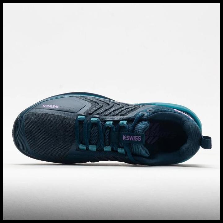 SEPATU TENNIS TENIS K SWISS ULTRASHOT 3 COLONIAL BLUE ORIGINAL TERBARU