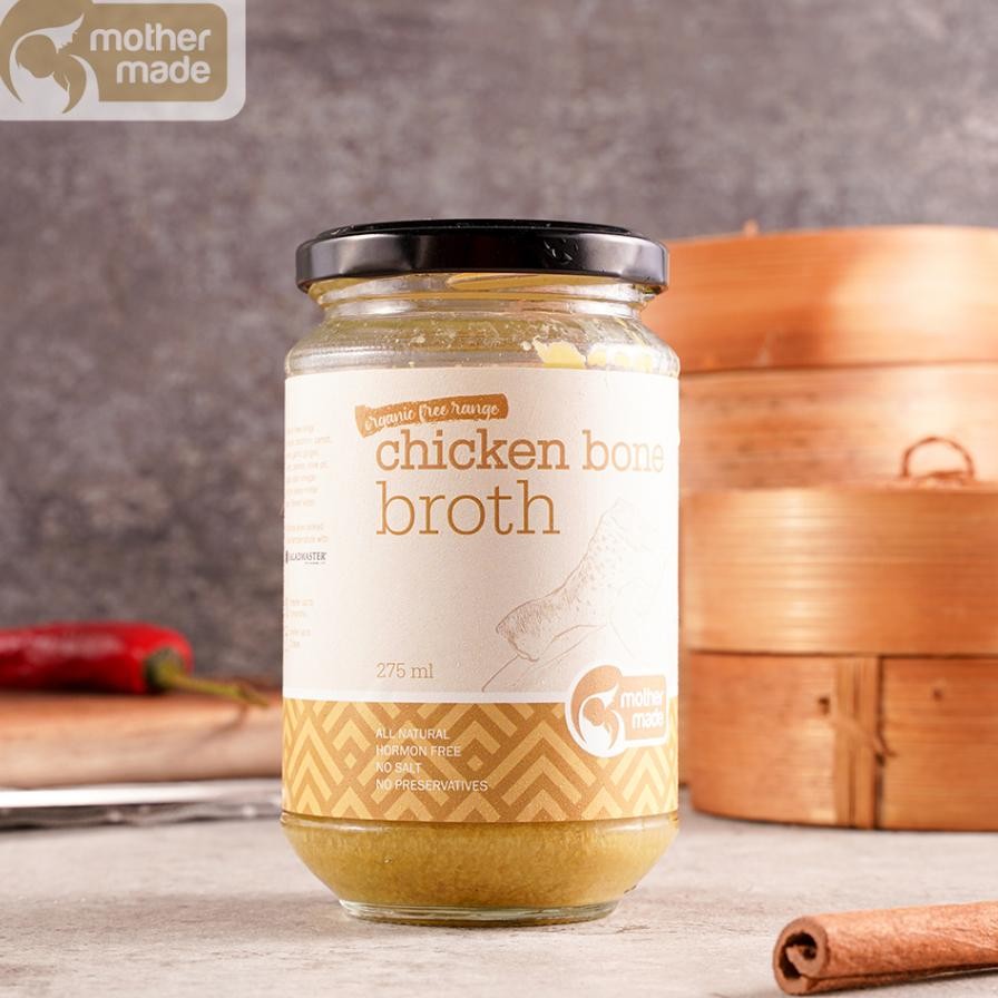 

Organic Chien Bone Broth Kaldu Ayam Kampung Organik 275Ml Kemasan Jar Kaca