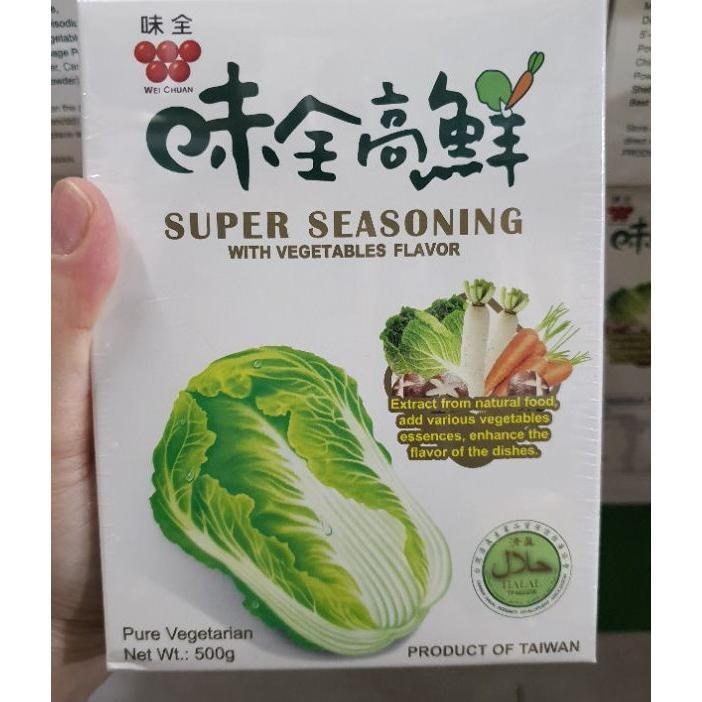 

Wei Chuan Seasoning Kaldu Sayur Gr Halal Vegetarian