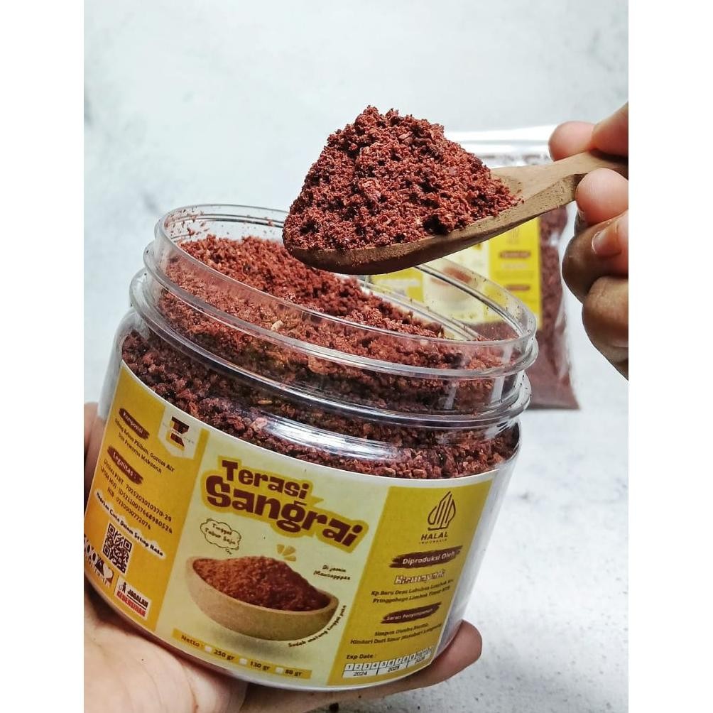 

TERASI UDANG ASLI LOMBOK (Sangrai) - 250 gram aSt